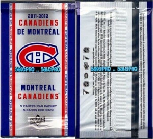 UD McDONALD 2011 HOCKEY CANADIENSES PAQUETE SELLADO insertado al azar ¿RARA TARJETA DE ORO? - Imagen 1 de 4