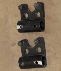 Quickie GTX - Wheelchair Parts - Wheelie Bar Mounting Brackets w/ Screws - Picture 1 of 1