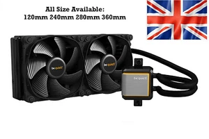 Be Quiet! Silent Loop 2 RGB, Pure Loop Water CPU Cooler 120mm 240mm 280mm 360mm - Picture 1 of 32