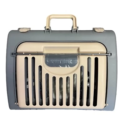 SPORTPET Sport Pet Designs Cat Carrier with Bed, Foldable Travel Cat Carrier, Up to 25lbs