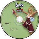 Sims 2 University Expansion Pack PC 2005 Replacement Disc #2 Only