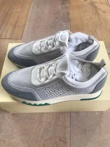 Sneakers da ginnastica uomo originali Hermes bianco/grigio tessuto scamosciato C addict 7 8 41 42 - Foto 1 di 20