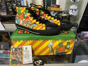 Toxic Crusaders High Tops Shoes new Mens US10 Big Herc Troma No. 107/250 - Picture 1 of 9