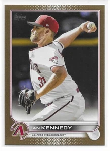 2022 Topps Update Ian Kennedy GOLD SP #US134 1186/2022 Diamondbacks - Bild 1 von 1