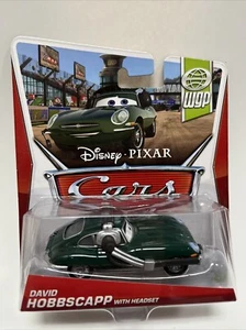 2012 Disney Pixar Cars " David Hobbscap mit Headset NEU und versiegelter Karte Nr. 13 - Bild 1 von 6