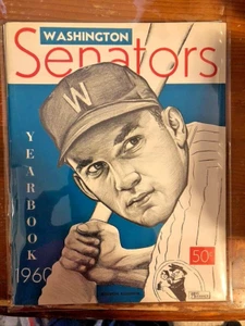 1960 Washington Senators Yearbook Harmon Killebrew NM Condition - Picture 1 of 6