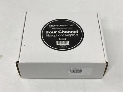 Amplificador de auriculares Monoprice 4 canales 615220 Foto 1 de 2