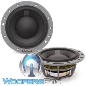 DYNAUDIO ESOTAN MF172 6.5" 120W RMS MIDWOOFERS SPEAKERS CAR AUDIO PAIR 6 1/2" - Picture 1 of 2
