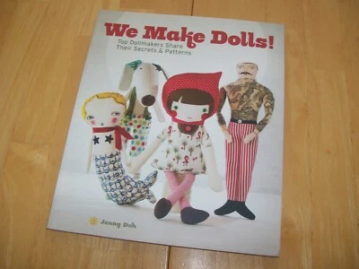 New We Make Dolls! Jenny Doh Dollmaking Pattern Design Book Dollmakers Guide - Image 1 of 4