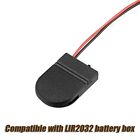 Suitable for DC Equipment DIY For CR2032 Battery Holder with Leads and Switch