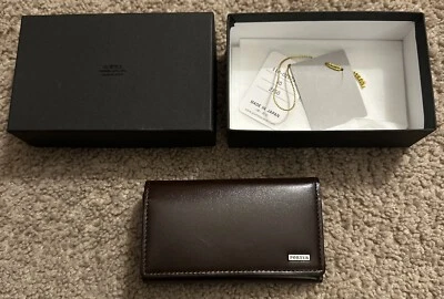 Estuche para llaves Porter marrón nuevo hecho en Japón Foto 1 de 4