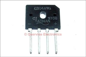 2 PZ NUOVO Tektronix 152-0556-00 Bridge Raddrizzatore Strumenti Generali GBU4A NOS - Foto 1 di 1