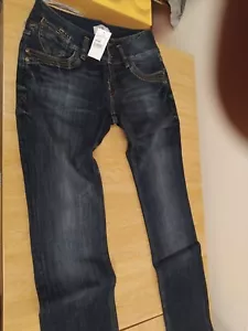 LTB Blue Addicted Dark Blue Skinny Jeans - Size W28 L30 - Picture 1 of 1