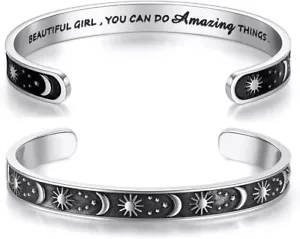 Inspirational Bracelets for Women Teen Girls Personalized Gifts for Daughte - Picture 1 of 6