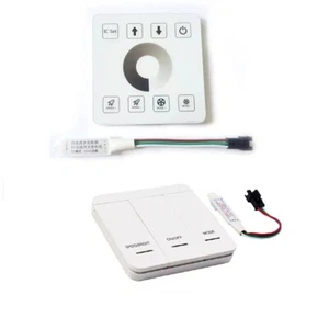 Mini Licht Dimmer Controller RF Wireless Touch Panel Wandschalter einfarbig - Bild 1 von 18