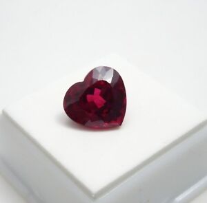 Stunning! Red Topaz Heart - 11.03ct - 23.2mm - Red Topaz Heart Shape Gemstone