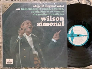 WILSON SIMONAL - Alegria Alegria Vol 4 - 1969 Brasil MPB Bossanova LP - Foto 1 di 3
