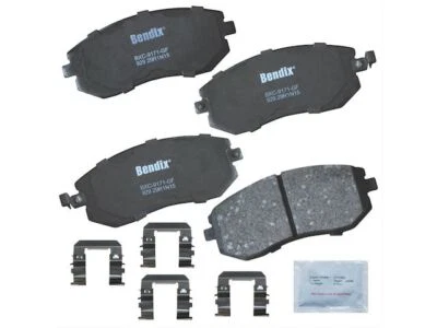 Juego de pastillas de freno delanteras Bendix 69743GJHR 2004 2005 para Subaru Baja 2003-2006 Foto 1 de 2