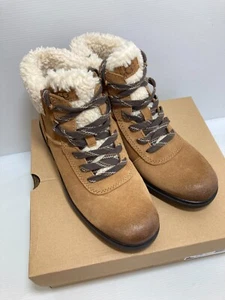 UGG - Harrison Cozy Lace Waterproof Suede Boot - Chestnut - Choose Size - Picture 1 of 5