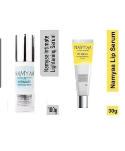 Namyaa Siero Schiarente Intimo, 100g & Namyaa Siero Sbiancante Labbra-30gm-Unisex - Foto 1 di 7