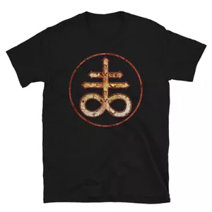 Camiseta Withered Evil Satan's Cross Leviathan Símbolo Mangas Cortas - Imagen 1 de 10