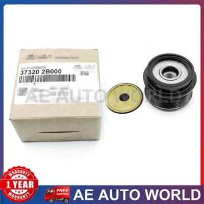 37320-2B000 Decoupler Pulley For Hyundai Veloster For Kia Forte Koup L4 1.6L - Image 1 of 4