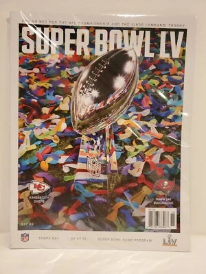 PROGRAMA OFICIAL DEL ESTADIO SUPER BOWL LV (TAMPA BAY V KANSAS CITY 2021) Foto 1 de 2