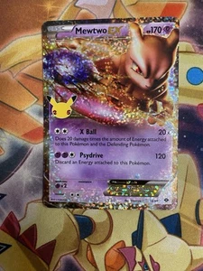 Pokemon Card TCG - Mewtwo EX 54/99 Celebrations: Classic Collection Near Mint - Picture 1 of 2