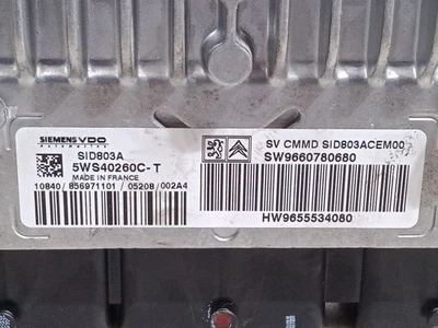 5WS40260CT CENTRALINA MOTORE / 9660780680 / 9655534080 / 58059 PER CITROËN C5 II - Immagine 1 di 4
