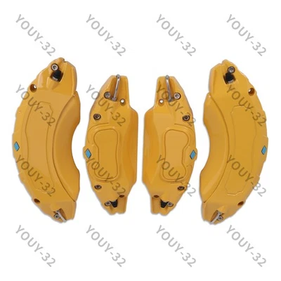 Car Brake Covers Caliper for Toyota Sienna 18 19 20 in Wheel Hub 2021-24 Yellow Foto 1 de 4
