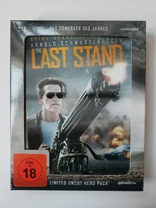 The Last Stand - Schwarzenegger Blu-ray Steelbook Boxset Hologram Badge Poster - Imagen 1 de 7