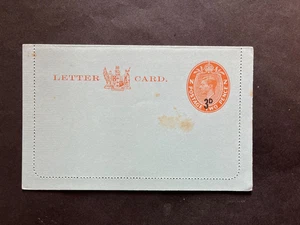 NEUSEELAND KGVI 3d AUFDRUCK AUF 2d BRIEFKARTE NICHT VERSCHICKT - Bild 1 von 2