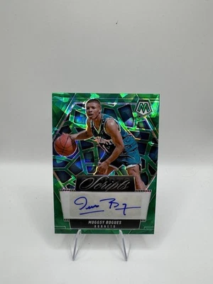 MUGGSY BOGUES 2024-25 PANINI MOSAICO GUIONES HIELO VERDE AUTOMÁTICO *CHARLOTTE HORNETS* Foto 1 de 2