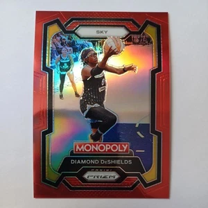 2024 Panini Prizm WNBA Monopoly Diamond DeShields Orange Prizm /99 Chicago Sky - Picture 1 of 2