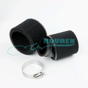 Universal Black Straightforwardly55mm Foam Air Filter Cleaner for Dirt Bike, - Picture 1 of 2
