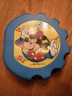 Vintage Walt Disney Co.Blue Mickey Mouse Conductor Musical Tambourine Italy
