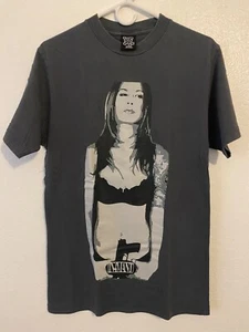 EUC Vintage '00's In4mation "In4mant" Hot Tattoo Girl Men's Size Medium T-Shirt - Picture 1 of 3