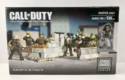 Mega Bloks CALL OF DUTY Collector Series SNIPER UNIT Building Block Toy Set NEW! - Image 1 of 4