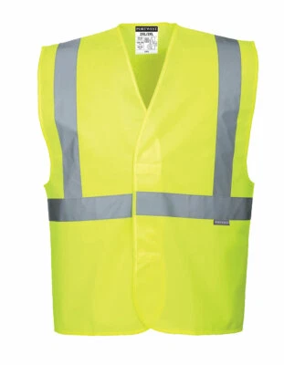 Portwest C472 Hi-Vis Reflective One Band & Brace Lightweight Cooling Vest ANSI - Image 1 of 4