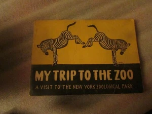 SOFTCOVER BOOK-MY TRIP TO THE ZOO-1946 - Imagen 1 de 4
