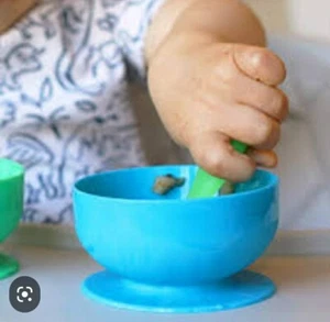 BPA Free Silicone Suction Baby Bowl - Picture 1 of 4