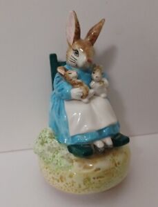 Schmid "Mrs Rabbit" Peter Rabbit Music Box Collection By Beatrix Potter