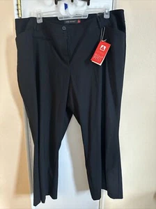 Neu mit Etikett Lane Bryant schwarze Houston-Damenhose mit rechter Passform 6 kleine süße Details! - Bild 1 von 7
