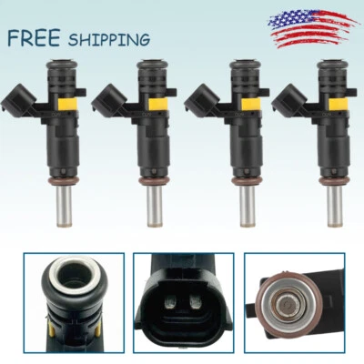 Set 4 Fuel Injector 13537528176 For Mini R55 R56 R57 R58 R59 R60 R61 Cooper 1.6L - Изображение 1 из 4