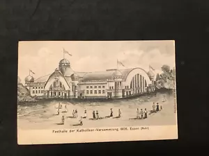 Ansichtskarte - DR - BICKERDIKE Poststempel - Wellen - ESSEN - 1906 - Rar - Bild 1 von 2