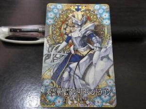 FGO Fate Grand Order Arcade Card Hero Sculpture Artoria Pendragon Lancer a - Picture 1 of 2