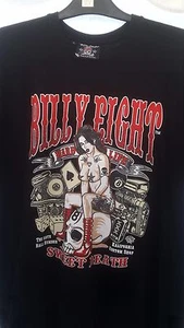 T-Shirt Billy Eight " Sweet Death " short Sleeve Cut Man - Picture 1 of 2