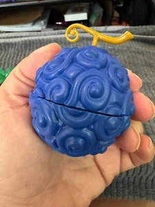 Grinder 1 Piece Devil Fruit Zinc Herb Grinder 63mm 3 layer Heavy Blue - Picture 1 of 1