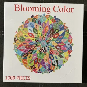 Bgraamiens Blooming Color 1000 Piece Puzzle Brand New Sealed - Picture 1 of 2