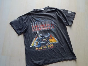 vintage rare 1991 thunder tour single stitch rock band tee size medium - Picture 1 of 6